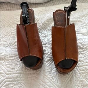 Brown Leather Women's Shoes